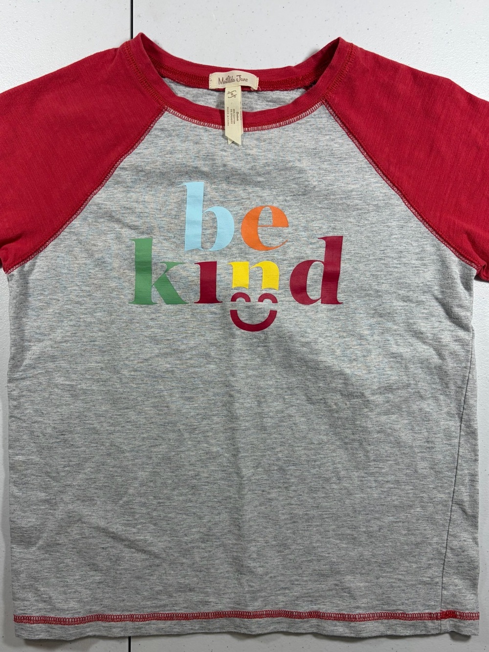 Matilda Jane "Be Kind" Tee Brilliant Daydream Collection Raglan Sleeves (8)